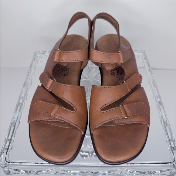 SAS TABBY Slingback  Women's Sandals Size 8.5M Caramel - Picture 5 of 10